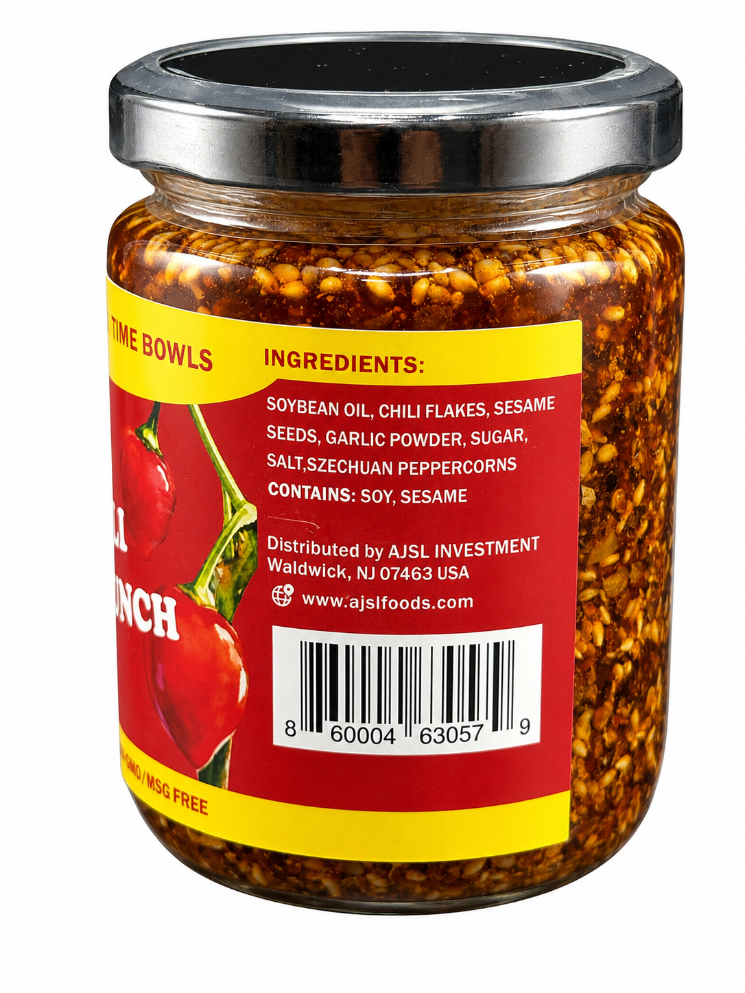 Chili Crunch Ingredients