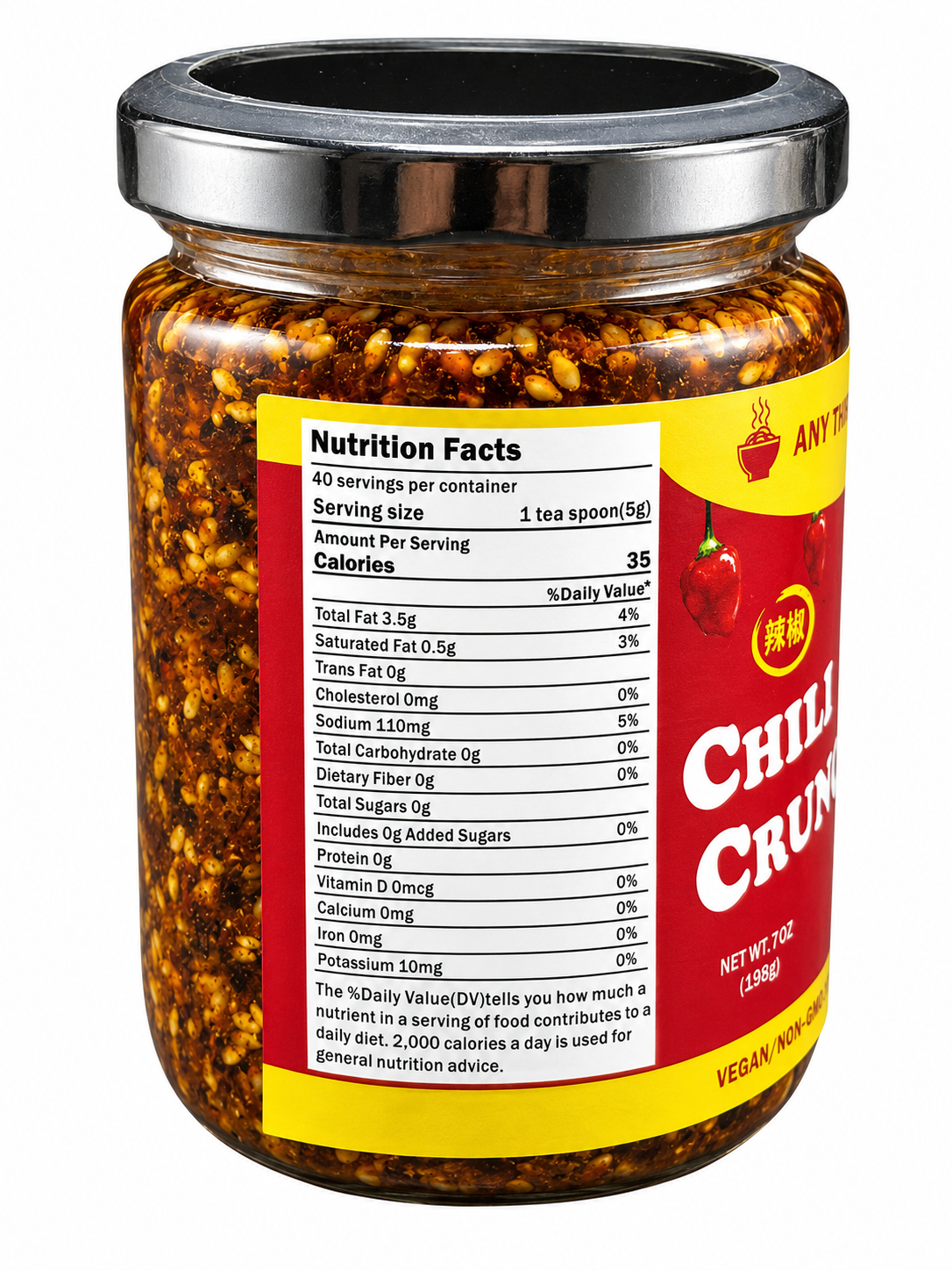 Chili Crunch Nutrition Facts